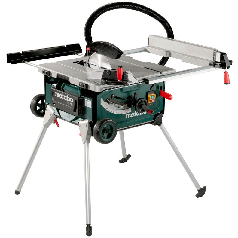 Metabo Table Saw 10", 2000W, Cutting Height:87mm, 34kg TS254 - Click Image to Close